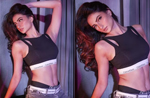 Palak Tiwari turns up the heat in black bralette and denims in stunning new photos